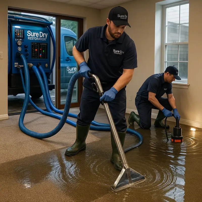 Water Extraction and Removal process in Jamestown, NY